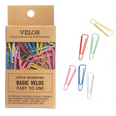 べロス カラーVゼムクリップ 50本