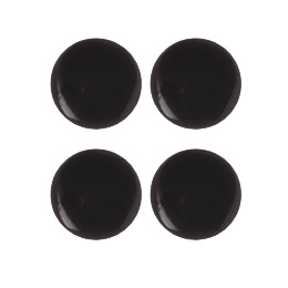 べロス マグタッチ φ30mm 黒 4コ入