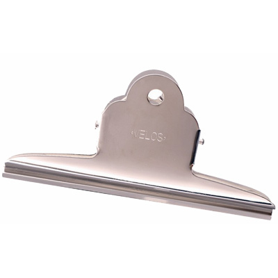 べロス 大 山型クリップ シルバー 1P