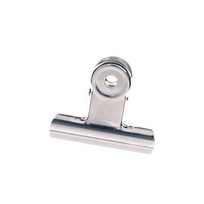 べロス 中 目玉クリップ シルバー 1P