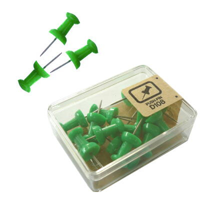 べロス ダルマ画鋲 15本入 緑