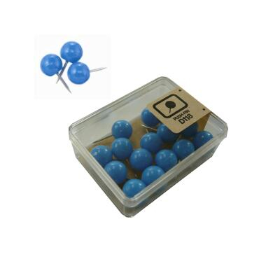 べロス マップ画鋲 15本入 青