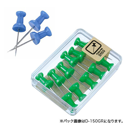 べロス ダルマロング画鋲 11本入 青