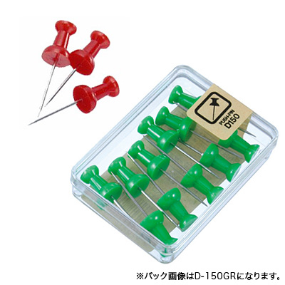 べロス ダルマロング画鋲 11本入 赤