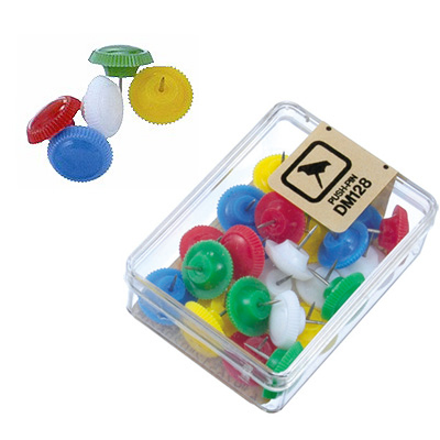 べロス カラー画鋲 20本入 ビビッドMIX