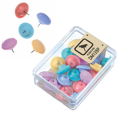 べロス カラー画鋲 20本入 パステルMIX