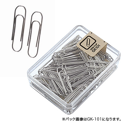 べロス 特大 ゼムクリップ シルバー 36g(約45本入)