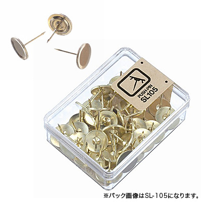 べロス ザロング画鋲 ゴールド 500本