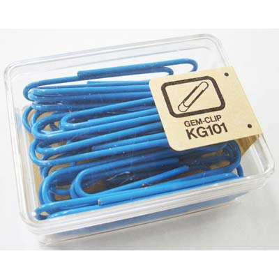 べロス ジャンボカラーゼム 青 18本入