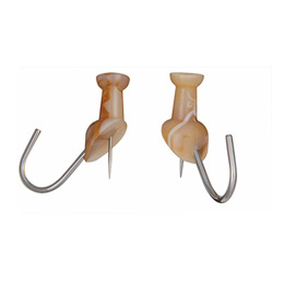 べロス ダルマボードフックピン マーブルブラウン 3本入