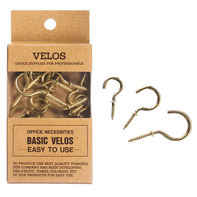 べロス カーペンターフック 丸 12本 CF-155