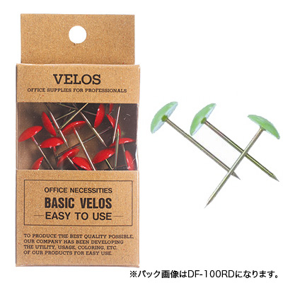 べロス カーペット画鋲 緑 20本