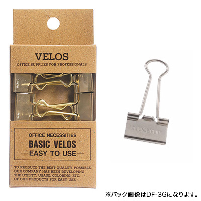 べロス 小 Wクリップ シルバー 4コ入