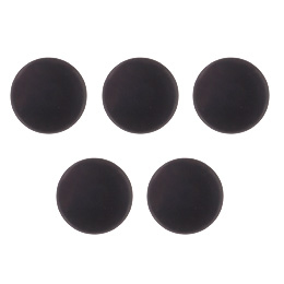 べロス マグタッチ φ25mm 黒 5コ入