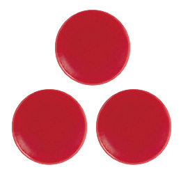 べロス マグタッチ φ35mm 赤 3コ入