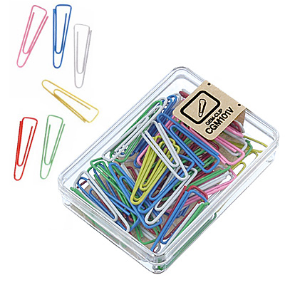 べロス カラーVゼムクリップ 50本入 カラーミックス