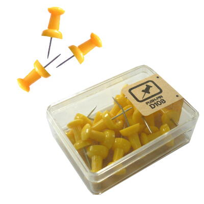 べロス ダルマ画鋲 15本入 黄