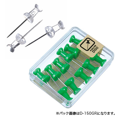 べロス ダルマロング画鋲 11本入 透明