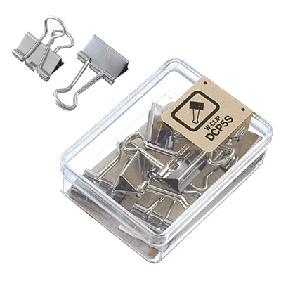 べロス 豆 Wクリップ シルバー 8個入