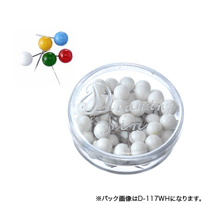 べロス 豆 マップ画鋲 45本入 ビビッドMIX