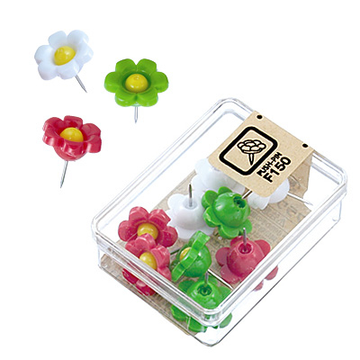 べロス フラワー画鋲 9本入