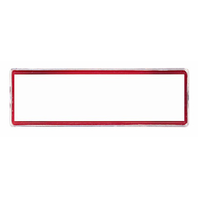 べロス 大 カラー名札 赤