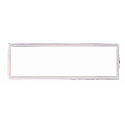 べロス 大 カラー名札 白