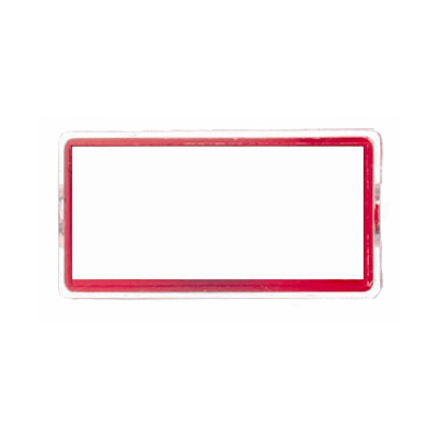 べロス 小 カラー名札 赤