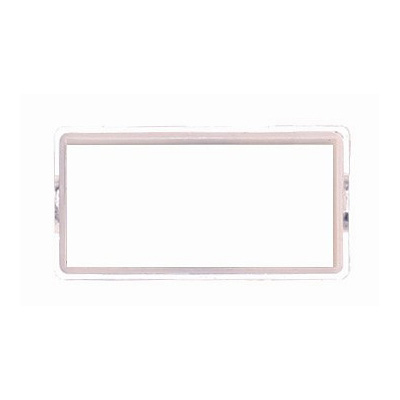 べロス 小 カラー名札 白