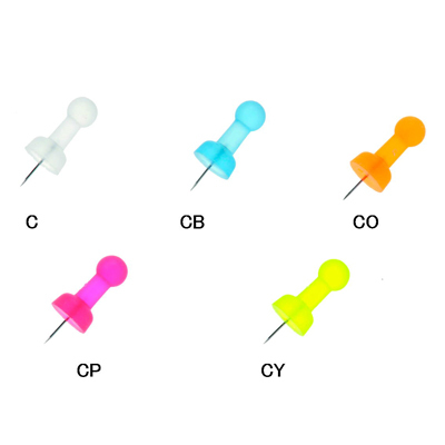 べロス スリムダルマピン クリアイエロー 5本入