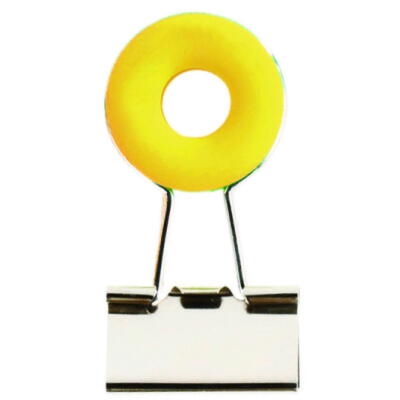 べロス ドーナツクリップ　イエロー