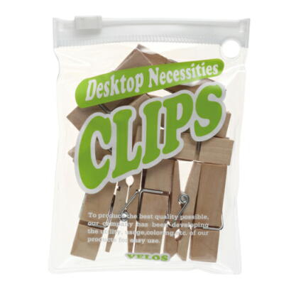 べロス 木製ピンチワイド 45mm 10コ入