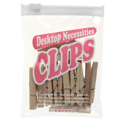 べロス 木製ピンチ 45mm 16コ入