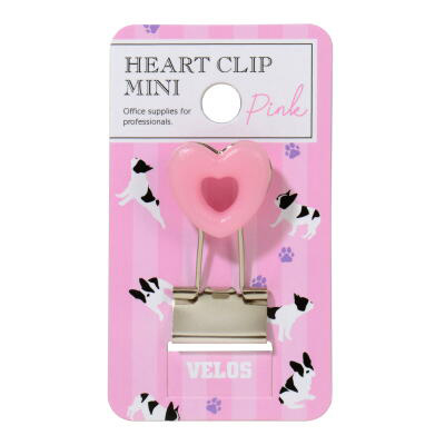 べロス ハートクリップ ミニ ピンク