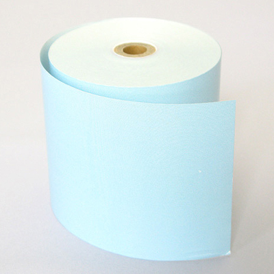 小林　カラーサーマルロール　青　(80mm)　8巻入