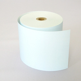 小林 カラーサーマルロール 水色 (80mm) 20巻入