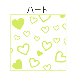 小林 ファンシーレジ用紙 ハート 緑 (58mm) 8巻入