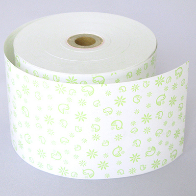 小林　ファンシーレジ用紙　ファンタジー　緑　(58mm)　8巻入