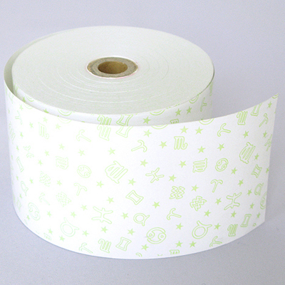 小林 ファンシーレジ用紙 星座 緑 (58mm) 8巻入