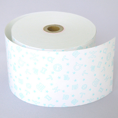 小林　ファンシーレジ用紙　星座　青　(58mm)　8巻入