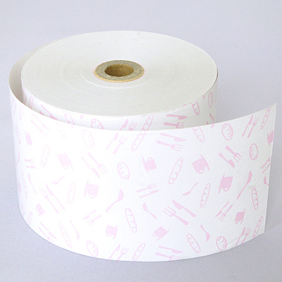 小林 ファンシーレジ用紙 カフェ ピンク (58mm) 20巻入