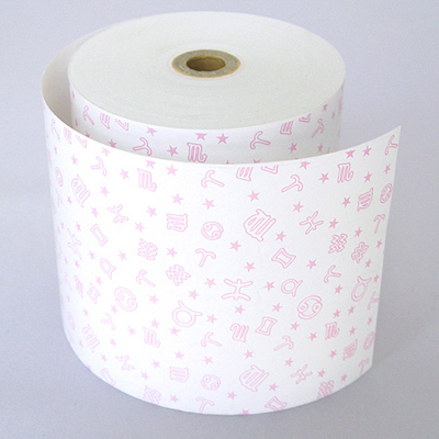 小林　ファンシーレジ用紙　星座　ピンク　(80mm)　20巻入