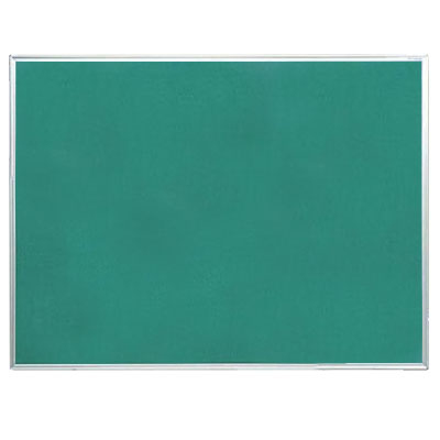 馬印　ワンウェイ掲示板 　グリーン　壁掛　無地