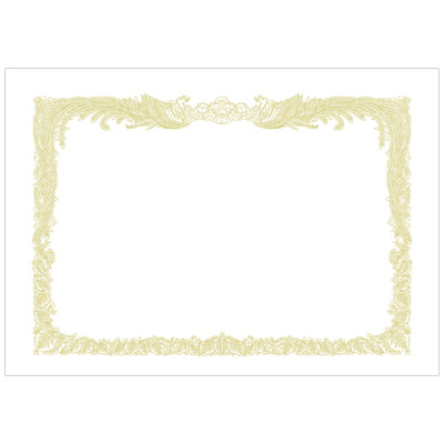 ササガワ　OA賞状用紙 白 B5縦書100 10-1150