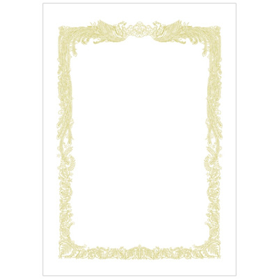 ササガワ　OA賞状用紙 白 B5横書100 10-1151