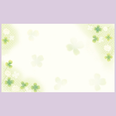 ササガワ　エコカード 白詰草  16-1727