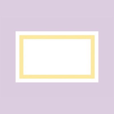 ササガワ　ショーカード 小 金箔枠  17-6103