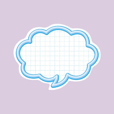 ササガワ　抜型カード 立体枠 吹出シナシ  16-4113