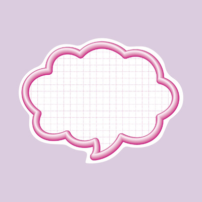 ササガワ　抜型カード 立体枠 吹出シナシ  16-4192