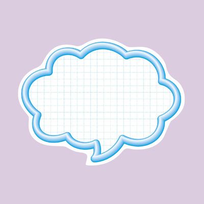 ササガワ　抜型カード 立体枠 吹出シナシ  16-4193